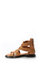 Tugerdi Tan Inside and Outside Genuine Leather Black Light Sole Quality Women's Sandals Tg09124261526 - 3