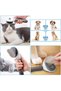 Pink Automatic Easy-Clean Pet Brush Cat Comb Dog Comb (Size: 19 cm X 10 cm) - 4