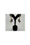 Dalmatian Patterned Gold Hanging Nail Earrings