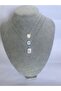 Triple Combination Necklace Pole Star Plate Heart and Heart - 2