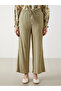 Elastic Waist Textured Women's Trousers - 3