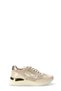 Tugerdi Beige Gold Genuine Leather Thermo Sole Lace up Women's Casual Shoes Tg0975726125486 - 4