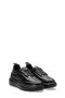 Tugerdi Black Inside and Outside Genuine Leather Black Light Sole Lace-Up Women's Casual Shoes Tg095832612