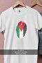 Oversize Flag of Kuwait Fingerprint Design Unisex T-Shirt - 2