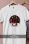 تي شيرت للجنسين بتصميم لعبة Raid- الحرب العالمية الثانية - 4