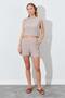 Women's Mink Sleeveless Blouse and Shorts Set - 2