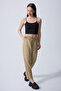 Linen Viscose Joggers Double Pocket Relaxed Cut 7/8 Leg Length. Designed for Summer and Spring Months. - 3