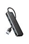 USB HUB 4-Port USB 3.0 Hub, Ultra-Slim Data USB Hub with 10MM Extended Cable , for MacBook - 2
