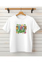 Beach Vibes Vacation Printed Mother-Daughter Matching T-Shirt (Add 2 to Cart for Matching) - 3