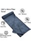 3-Piece Multipurpose Microfiber Towel, Gym & Hand Towel, Hair Towel 50x90cm - 2