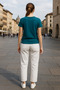 Summer Petrol Blue T-Shirt - 3