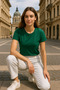 Summer Emerald Green T-Shirt - 4