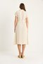 Women's Beige Belt Detailed Linda Shirt Dress 5248 60281080 - 7