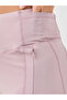 Broad Waistband Zipper Pocket Leggings - 4
