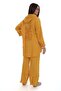 Italian Bohemian Hooded Jacket and Pants Set - 4
