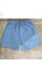 Linen Elastic Waist Lace up Plus Size Bermuda Shorts