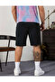 Men's Black Leon Jersey Casual Shorts Fitness Sports Exercise Running - 3