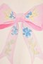 Girl's Pink Bow Printed T-Shirt – Très Chic Written Cotton - 2