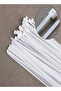 RAHALIFE 250mm White Cable Ties (100 Pack) | Heavy Duty Nylon Zip Ties | 18kg Strength, Self-Locking - 4