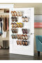Over The Door Shoe Rack White + EVA | Wall Hanging Shoe Organizer | Space Saver Storage Shelf - 2
