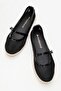 Mesh Happy Single-Piece Women's Ballerina Black - 5