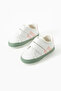 First Step Velcro Strip Detailed Comfortable Non-Slip Sole Baby Shoes Booties