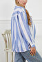 Striped Casual Long Sleeve Shirt - 6