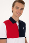Men's Regular Fit White Polo Neck T-Shirt 50299782-Vr013 - 2