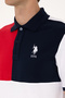 Men's Regular Fit White Polo Neck T-Shirt 50299782-Vr013 - 7