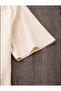 Seoul South Korea Printed Cotton Combed Beige T-Shirt - 3
