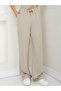 Linen Mixed Relaxed Fit Summer Pants # 7665 - 6