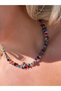 Natural Stone Colored Chakra Broken Stone Necklace – Energy Balancer Handmade Accessory - 2
