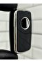 Seat Leon Ibiza Toledo Cordoba Altea Alhambra Switchblade Nano Key Case Black Silver - 2