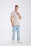 Polo Neck T-Shirt Göktürk Letters Turkish Printed Embroidered Special Design 100% Cotton Slim Fit Zippered - 5