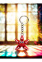 Special Stylish Design Sea Star Cute 3D Hard Plastic Movable Keychain Gift Accessory 1Pcs