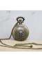 Nostalgic Ottoman Style Sultanahmet Mosque Chain Pocket Watch – Vintage Special Gift with Metal Chain - 6