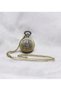 Nostalgic Galata Tower Chain Pocket Watch Ottoman Style Vintage Metal Antique Watch with Chain Special Series - 6