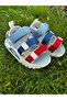 Size 26-35 Three Stripes Lightweight Non-Slip Sole Girls-Boys Sandals - 7