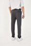Men's Straight Leg Trousers with Back Pocket - 7