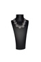 Silver Plated Zamak Necklace (Round Flower Necklace)