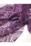 Burgundy Purple Intermittent Tone Sequin Tulle (Width 130 cm X Length 310 cm) - 5