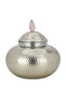 Saif Gallery Stainless Steel Sugar Bowl, 1.2L, Round, Lid - Gold