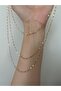 Steel 3 Row Ring Necklace - 3