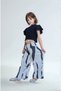 Girls' Double Set - 100% Cotton Knitted Combed Fabric, Digital Printed Bottom Top Set