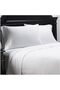 3Pcs King Size Flat Hotel Qualtiy Cotton Bedsheet set - White