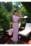 Pink Draped Double Suit - 7257 - 2