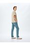 Normal Waist Cotton Slim Fit Jean Trousers - Brad Jean