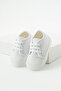 First Step Anti-Skid Sole Linen Lace-Up Comfortable Baby Shoes Booties