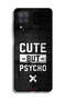 Samsung Galaxy A12 Protective Case Cover Cute But Psycho