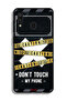 Samsung Galaxy A30 Protective Case Cover Caution Never Touch My Phone